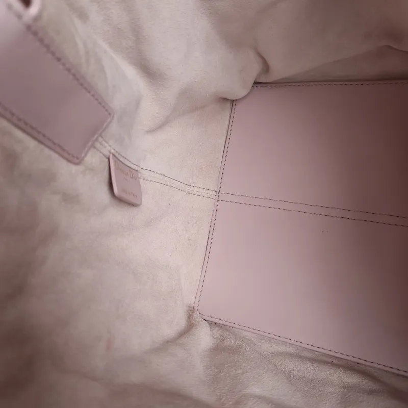 DIOR Top Handle Bag TOUJOURS Pink Calfskin Medium28.5 × 17 × 21.5 cm — detail view 5 of 10