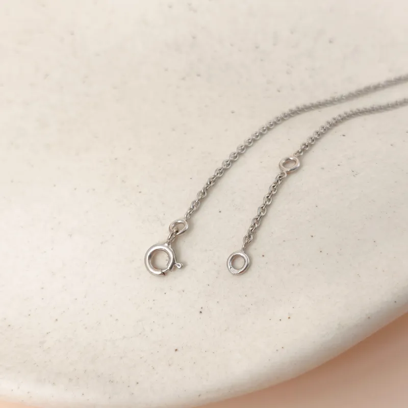 Hermès Necklace Amulettes Constance Pavé Diamond Necklace White Gold 18KW hite Gold Diamond One Size 40cm — cover view 7 of 11