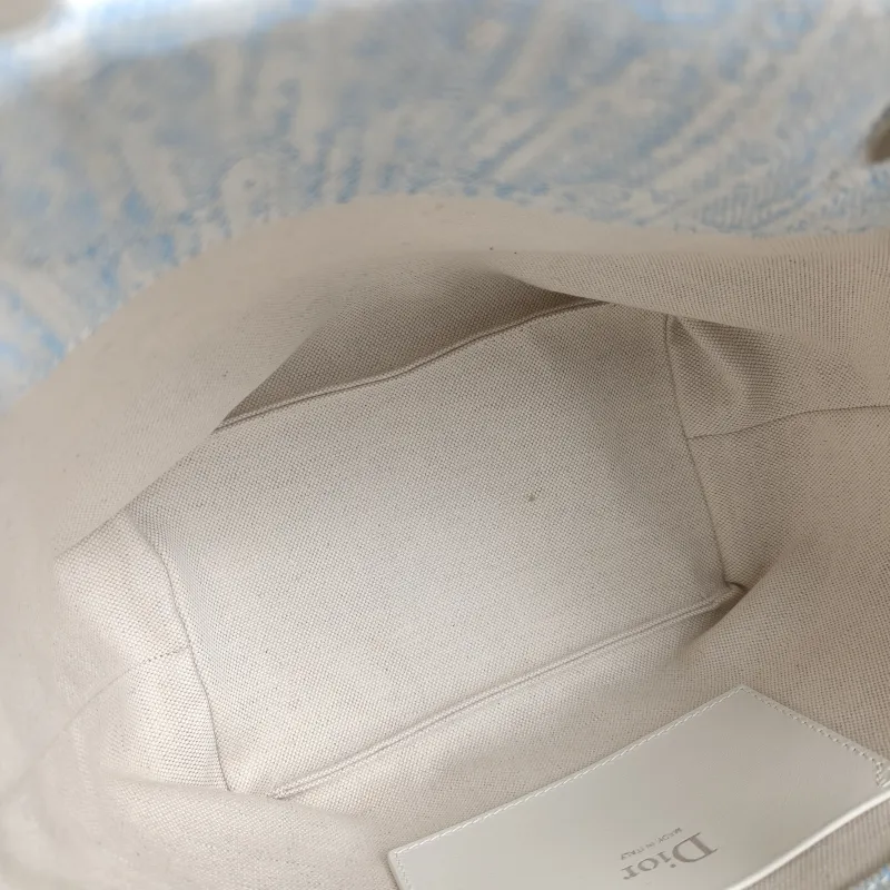 DIOR Top Handle Bag TOUJOURS Edition Canvas Small 18.5 × 12 × 18.5 cm — detail view 8 of 13