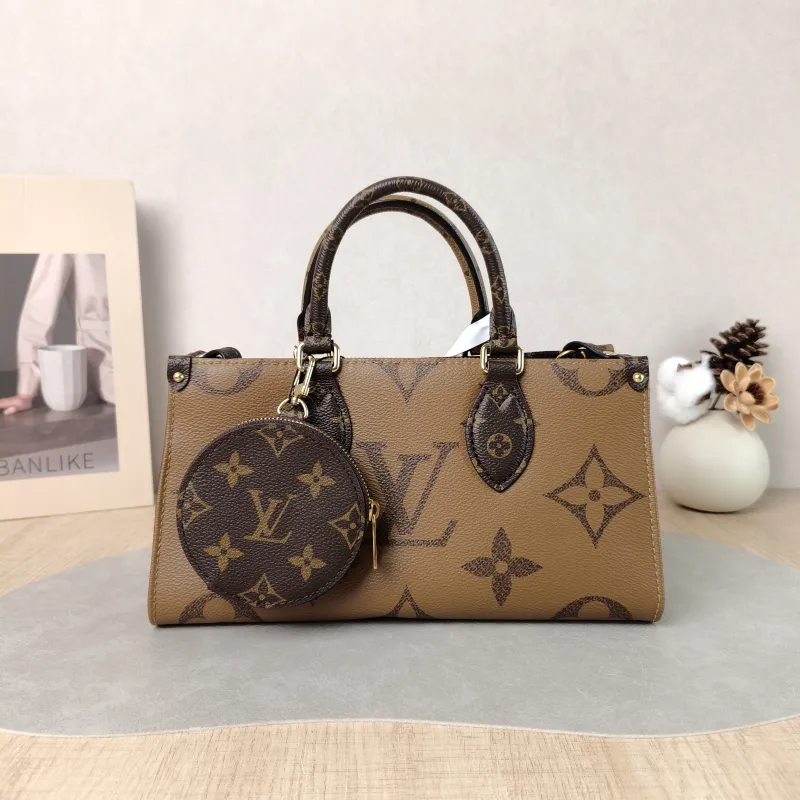 Louis Vuitton Crossbody Bag Onthego East West Monogram PVC Small 25 × 10 × 13 cm