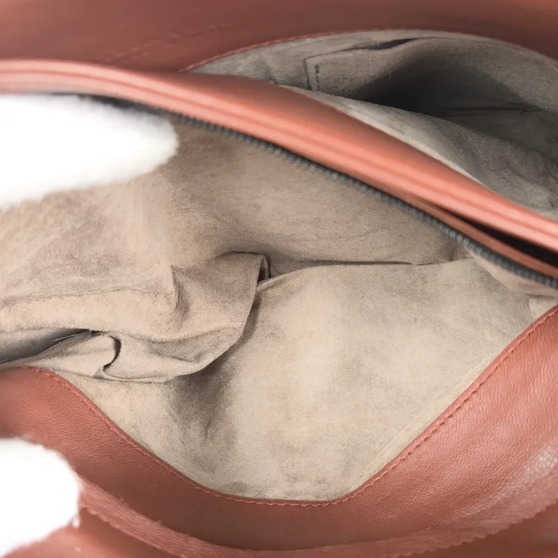 Bottega Veneta Shoulder Bag Olimpia Brown Lambskin One Size29 × 10.5 × 20 cm — detail view 9 of 11