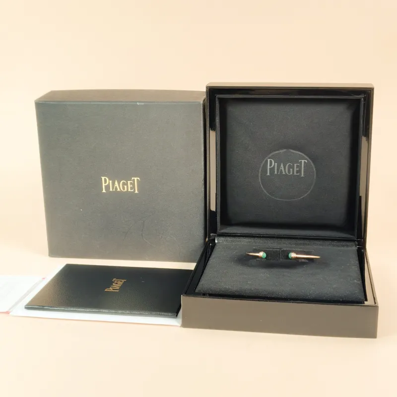 PIAGET Bangle Possession Collection Bangle Malachite 18KR ose Gold One Size 16 — cover view 4 of 7