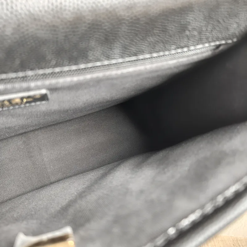 Chanel Backpack Backpack Black with Gold-Tone Hardware Grained Calfskin One Size 31 × 10 × 25 cm — detail view 1 of 13