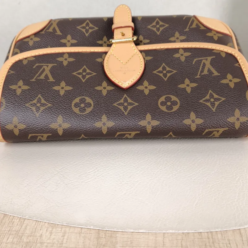Louis Vuitton Crossbody Bag Diane Baguette Bag Shoulder Strap PVC Small 24 × 9 × 15 cm — detail view 4 of 15