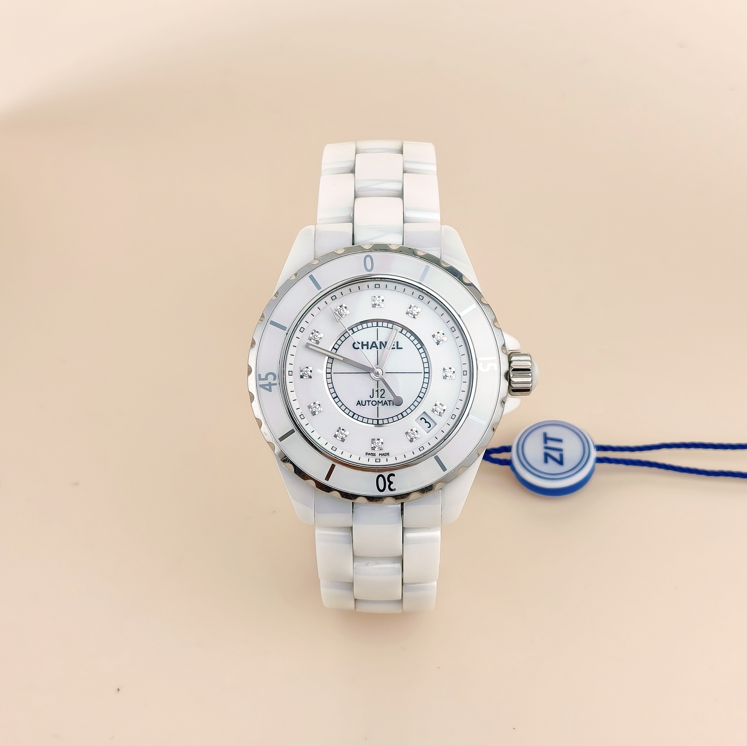 Chanel Watch J12Collection White One Size39