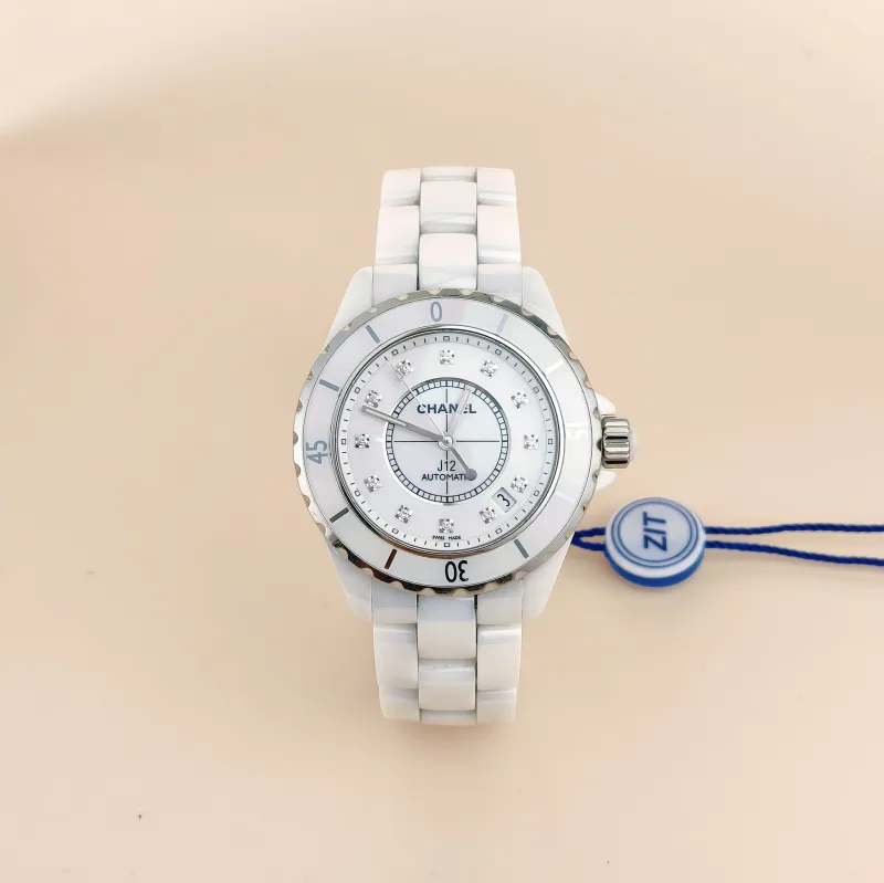 Chanel Watch J12Collection White One Size39