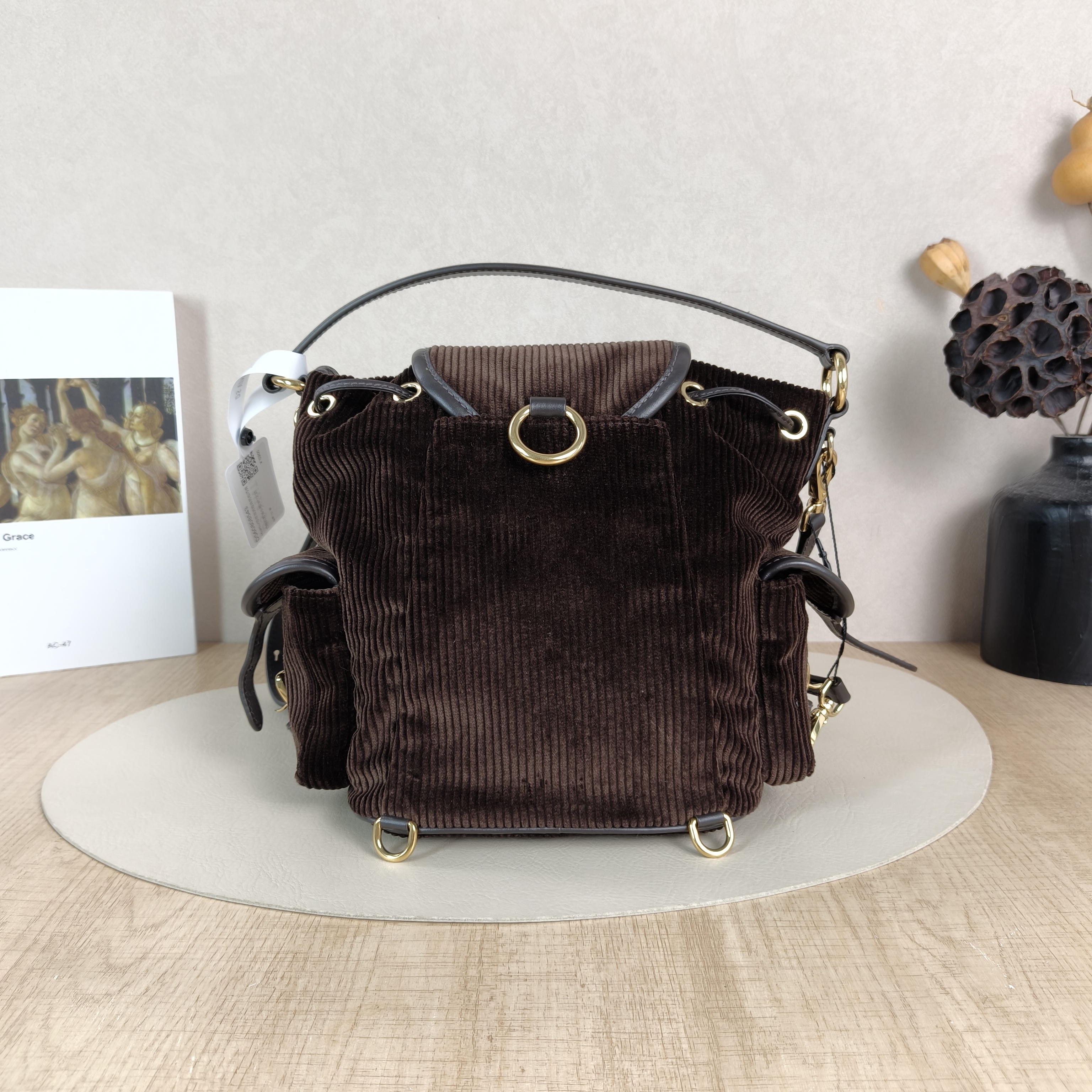 Miumiu Backpack Backpack Small18 × 12 × 21 cm — cover view 4 of 5