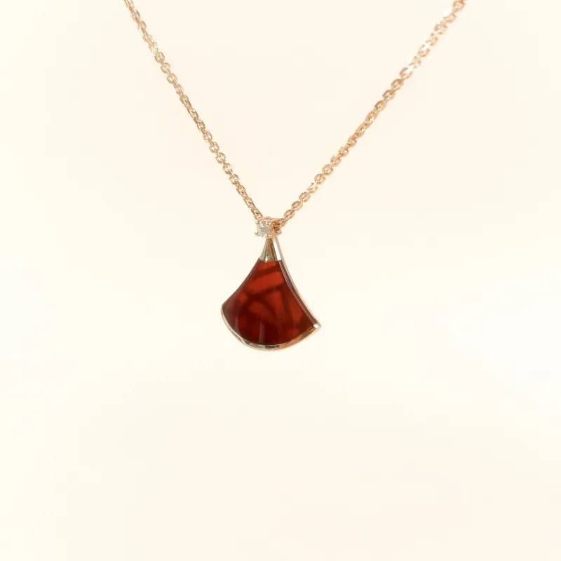 Bvlgari Necklace DIVAS’ DREAM Collection Diamond18KR ose Gold Small44cm — cover view 2 of 8