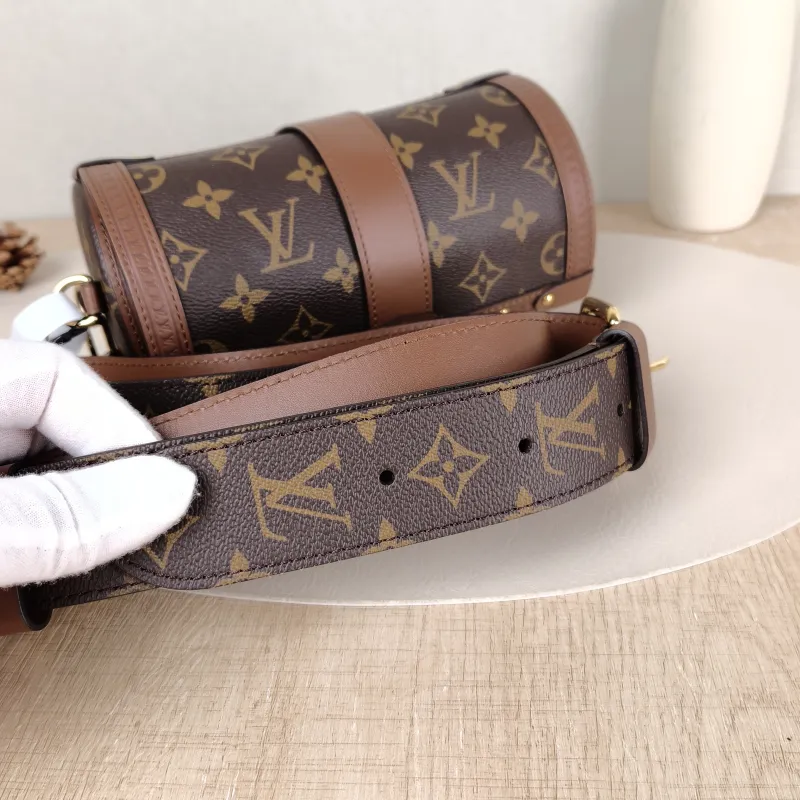 Louis Vuitton Crossbody Bag Papillon Trunk Monogram PVC Small 19 × 9 × 9 cm — detail view 10 of 12