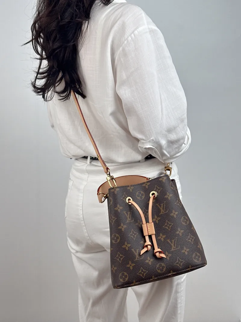 Louis Vuitton Crossbody Bag NÉONOÉ Bucket Bag BB Monogram PVC BB 20 × 13 × 20 cm — on-model view 2 of 2