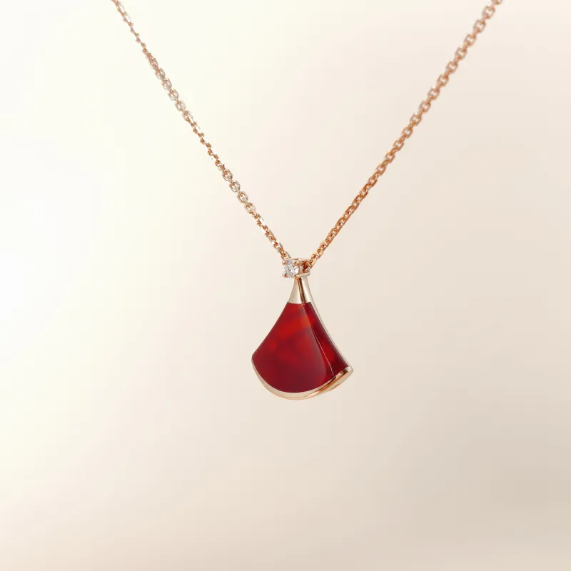 Bvlgari Necklace DIVAS’ DREAM Collection Diamond18KR ose Gold Small 43cm — cover view 2 of 12
