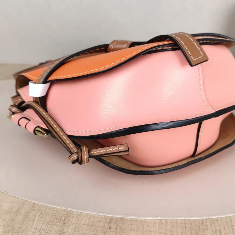 LOEWE Crossbody Bag Gate Colorblock Calfskin Medium 25 × 11.5 × 19 cm — detail view 10 of 11