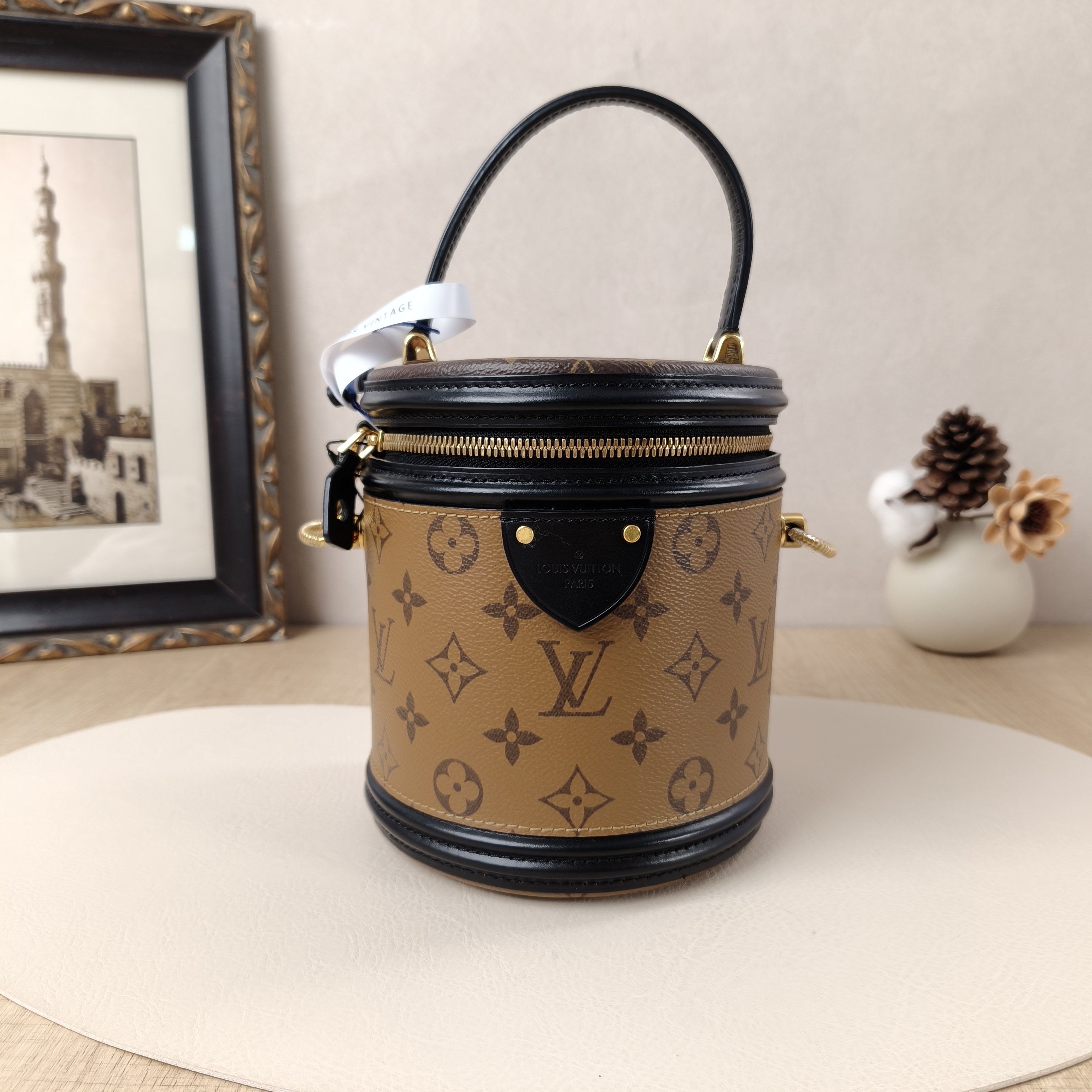 Louis Vuitton Crossbody Bag Cannes Monogram PV Cmini15 × 15 × 17 cm