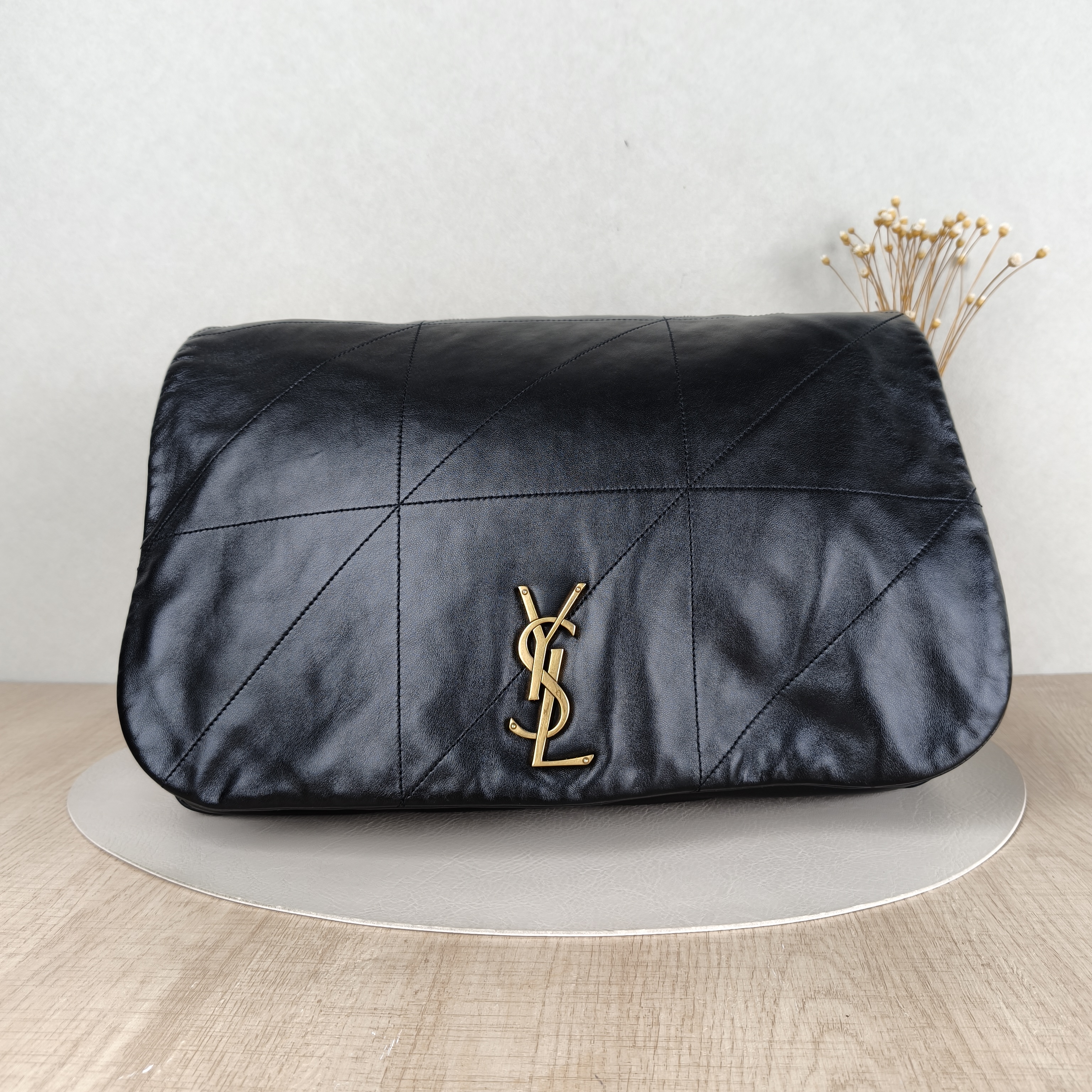 SAINT LAURENT Crossbody Bag Jamie 4.3 Chain Bag Black SL ambskin Large43 × 9 × 29 cm