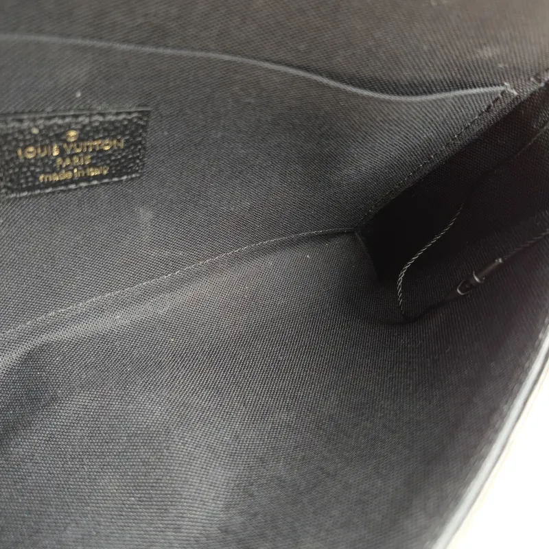 Louis Vuitton Crossbody Bag Pochette Félicie Black Calfskin Small 21 × 3 × 12 cm — detail view 11 of 14
