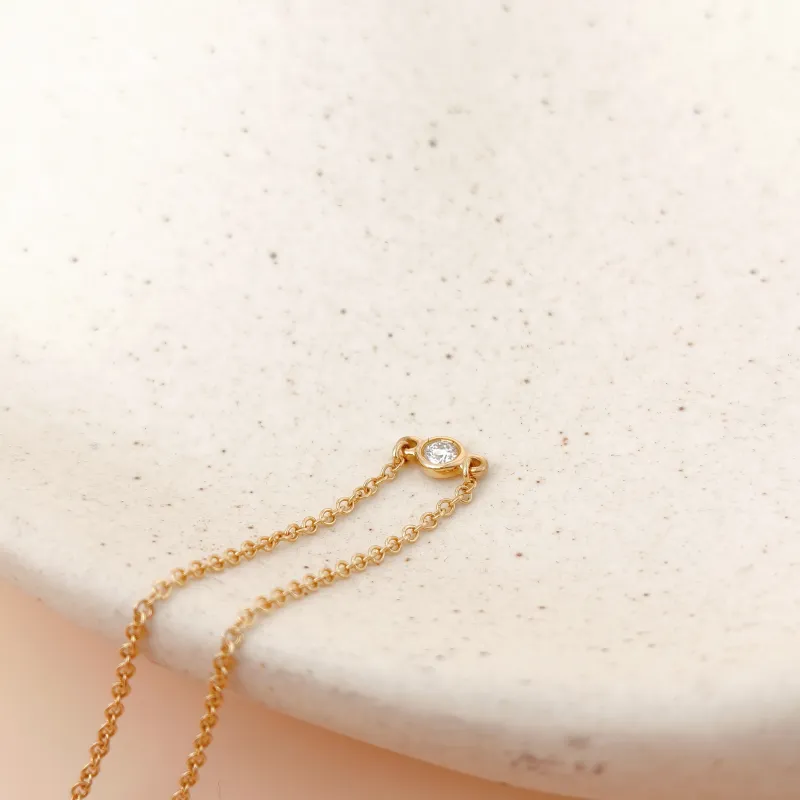 Tiffany&Co. Bracelet Elsa Peretti Yellow Gold 18KY ellow Gold Diamond One Size 17.5cm — cover view 4 of 11