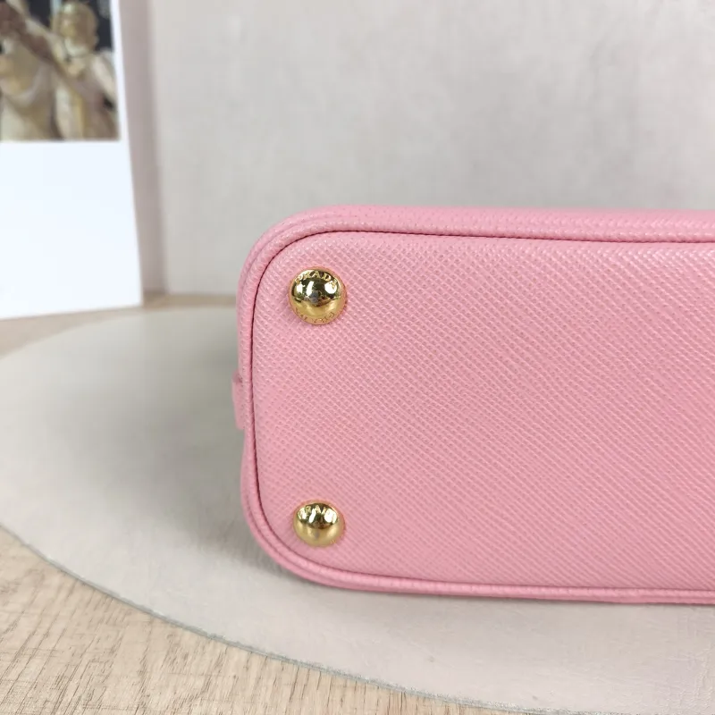PRADA Crossbody Bag Top Handle Crossbody Bag Calfskin One Size 21 × 10 × 17 cm — detail view 4 of 11