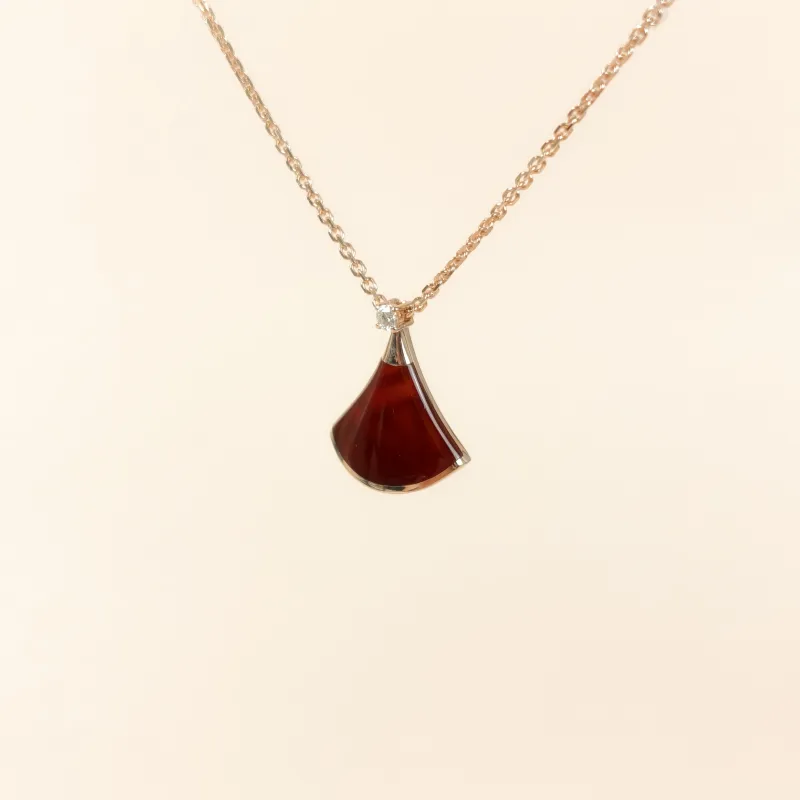 Bvlgari Necklace DIVAS’ DREAM Collection Red 18KR ose Gold Diamond One Size 1.5*40-42 — cover view 4 of 10