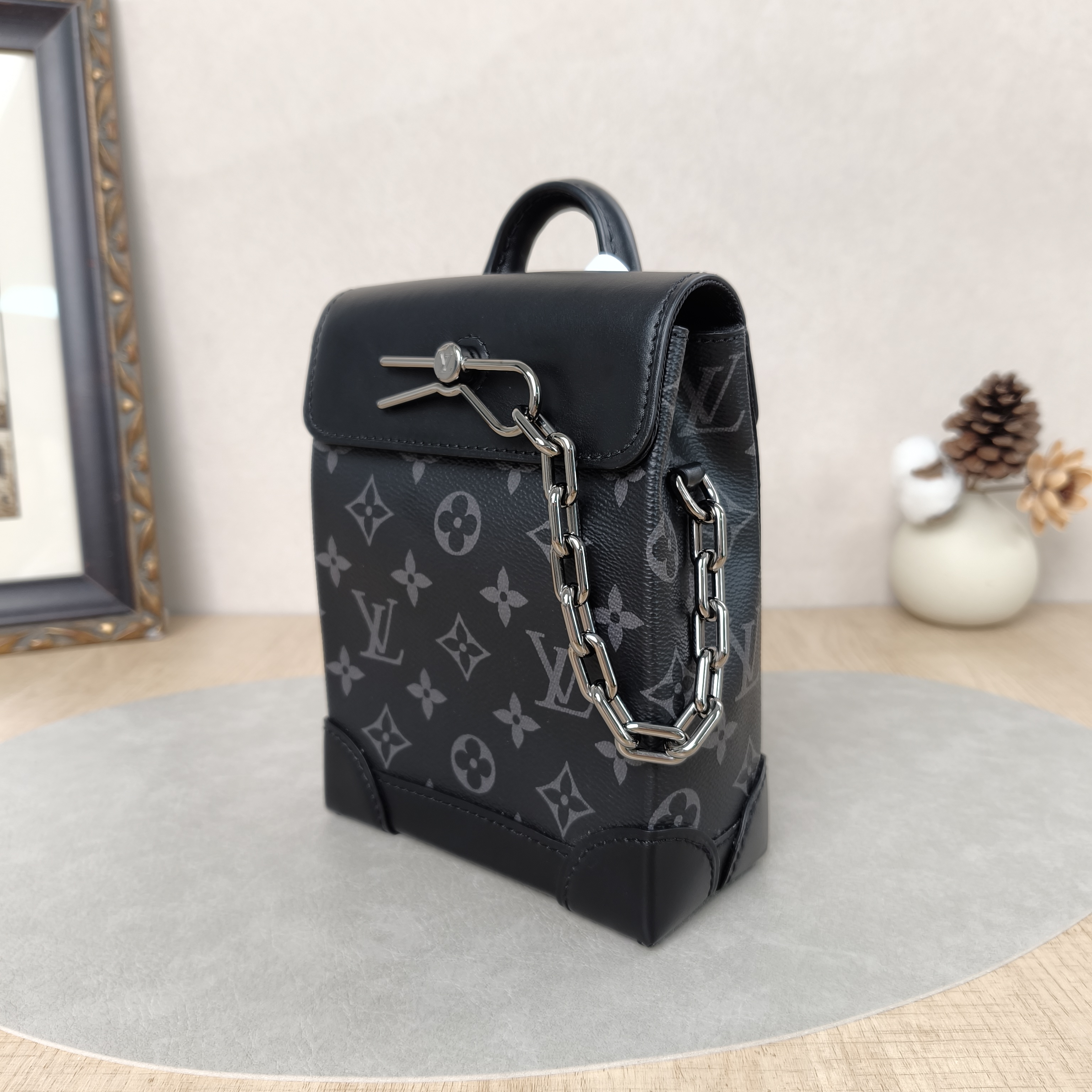 Louis Vuitton Crossbody Bag Nano Steamer Shoulder Bag Monogram PV Cnano15 × 7 × 18 cm — cover view 2 of 6