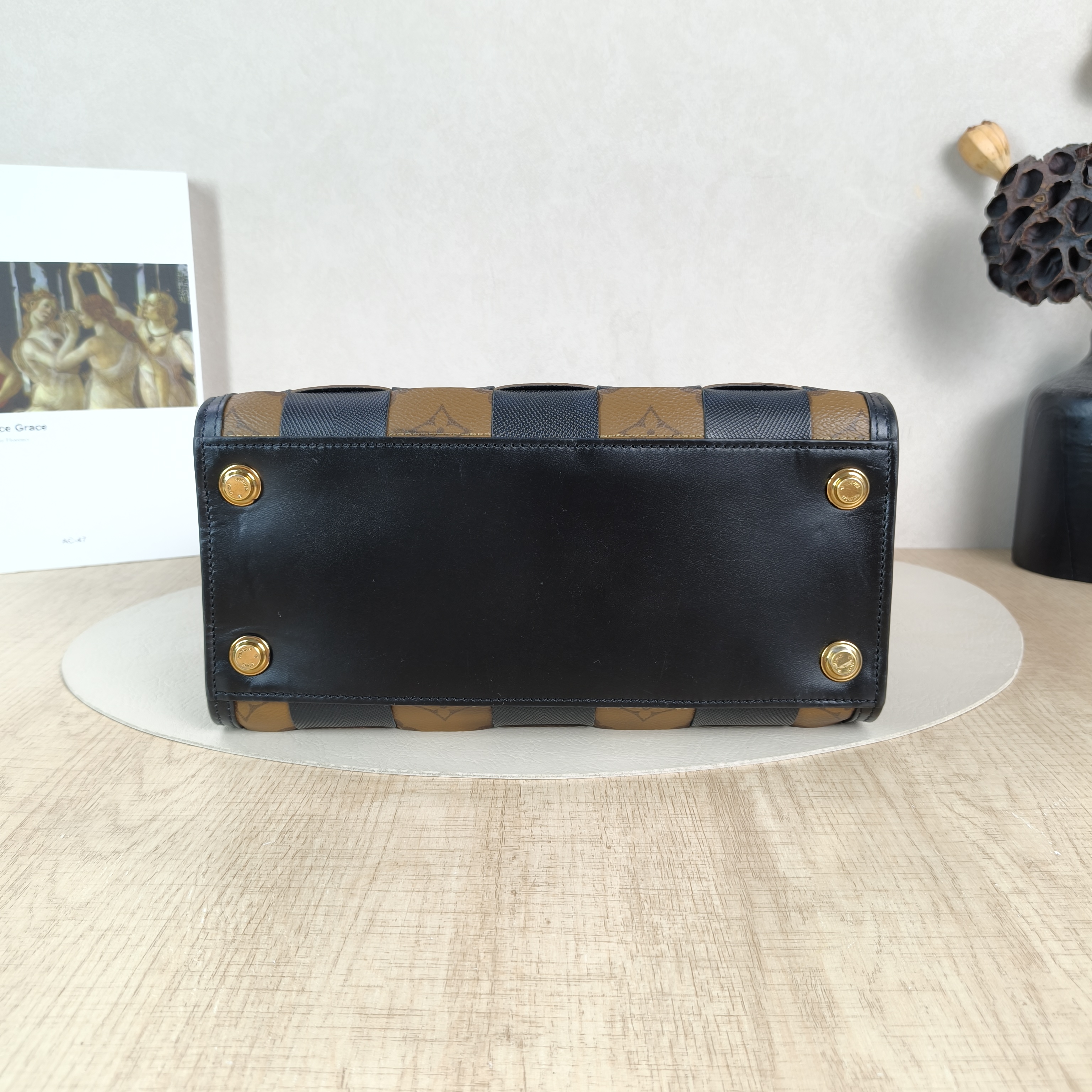 Louis Vuitton Top Handle Bag CITY STEAMER Shoulder Bag Colorblock PVC Small26 × 10 × 23 cm — cover view 5 of 5