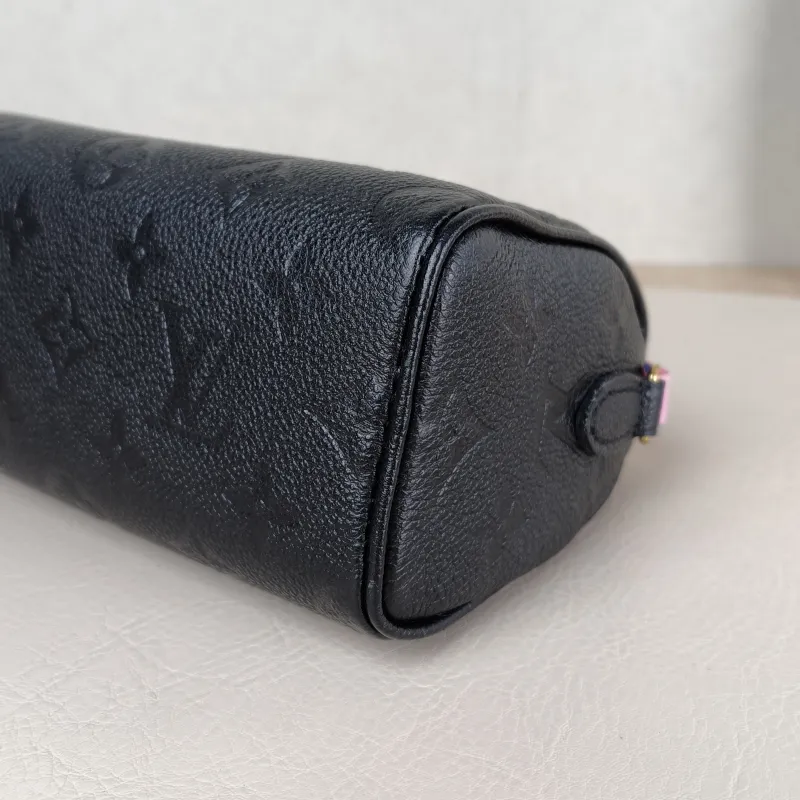 Louis Vuitton Crossbody Bag Speedy Nano Black Monogram Empreinte Embossed Calfskin nano 16 × 7.5 × 10 cm — detail view 2 of 9