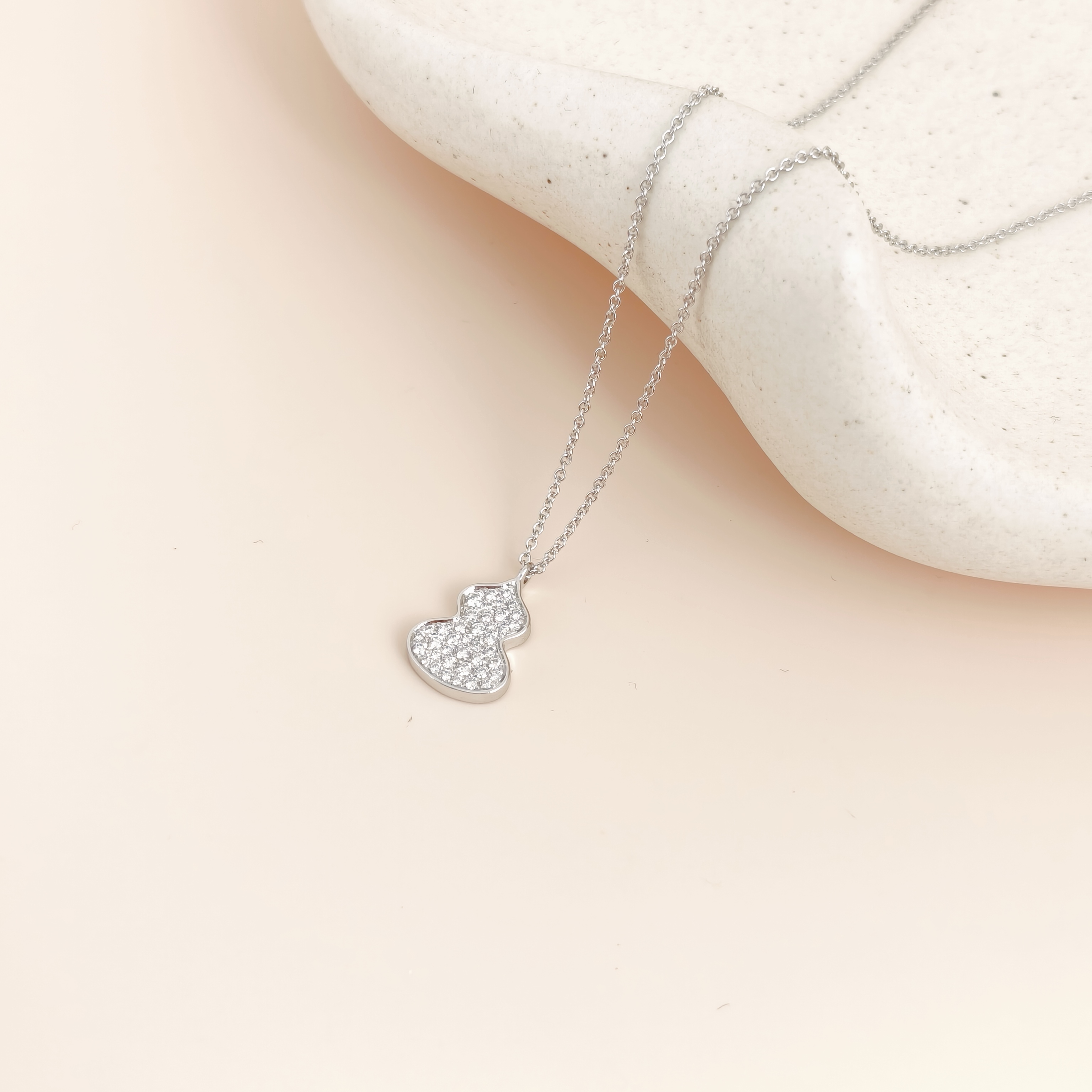 Qeelin Necklace Wulu Collection Necklace18KW hite Gold Diamond18KW hite Gold Diamond One Size1.1*40 โ cover view 2 of 6