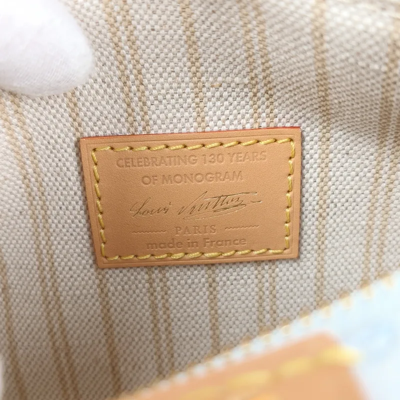 Louis Vuitton Shoulder Bag Pochette Hills Blue PVC One Size 18.5 × 6.5 × 11 cm — detail view 5 of 11