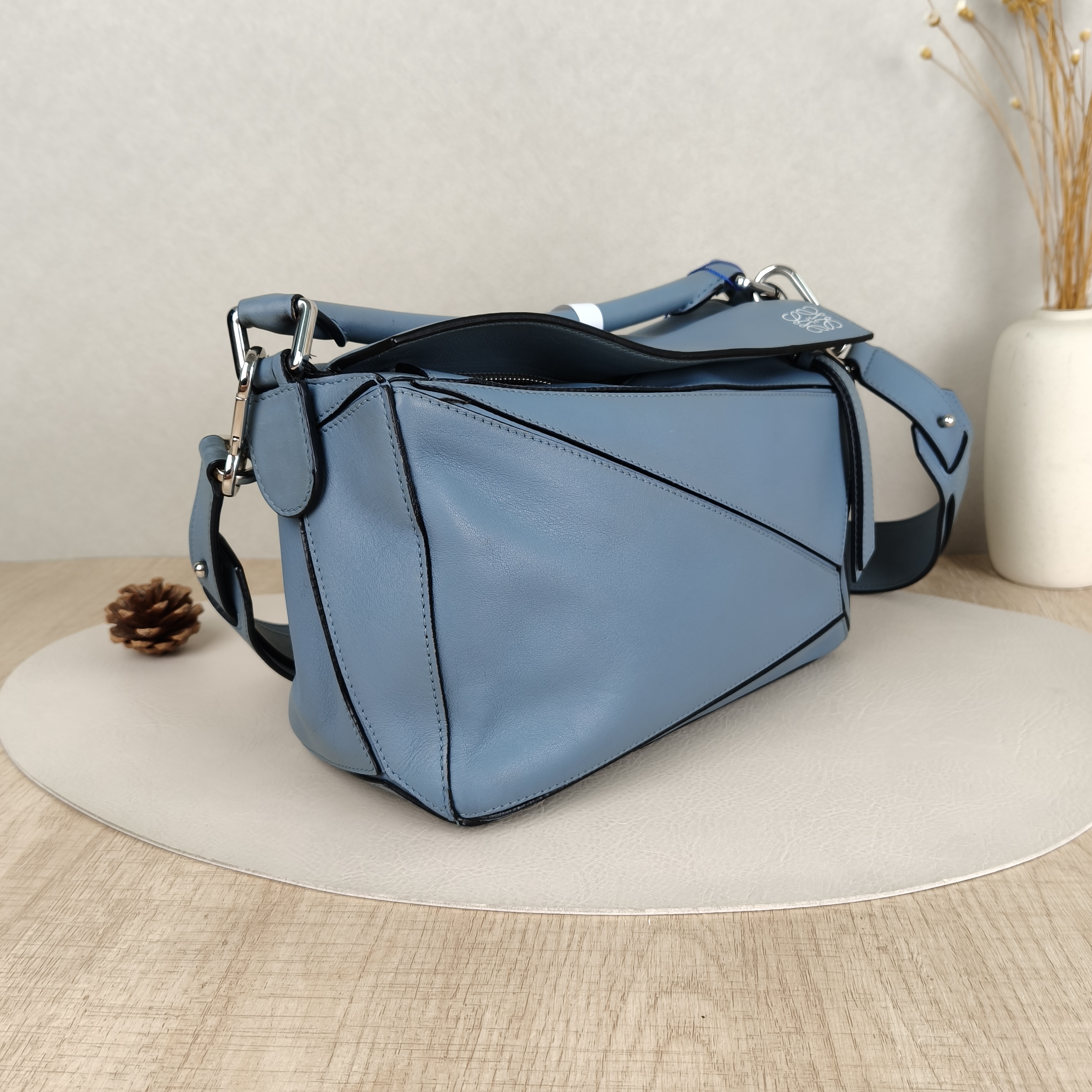 LOEWE Crossbody Bag Puzzle CC alfskin Small24 × 10.5 × 16.5 cm — cover view 3 of 5