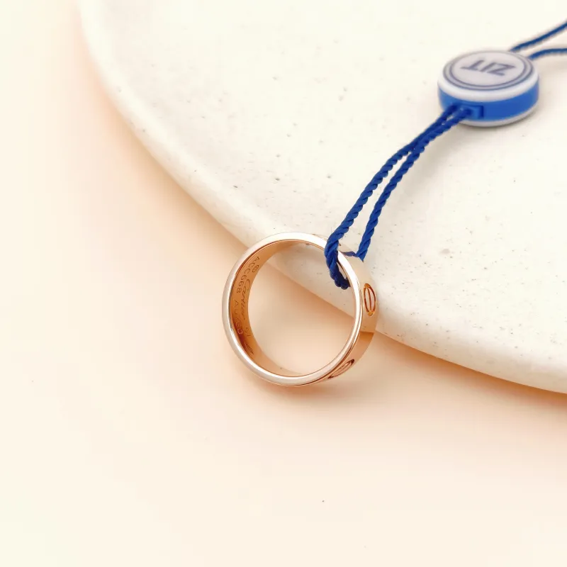CARTIER Ring Love Collection Ring Rose Gold 18KR ose Gold Edition 51 — cover view 2 of 7