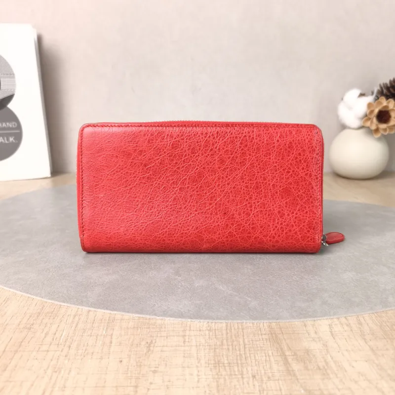 BALENCIAGA Clutch Clutch Red Lambskin One Size19 × 2 × 10 cm — cover view 5 of 5