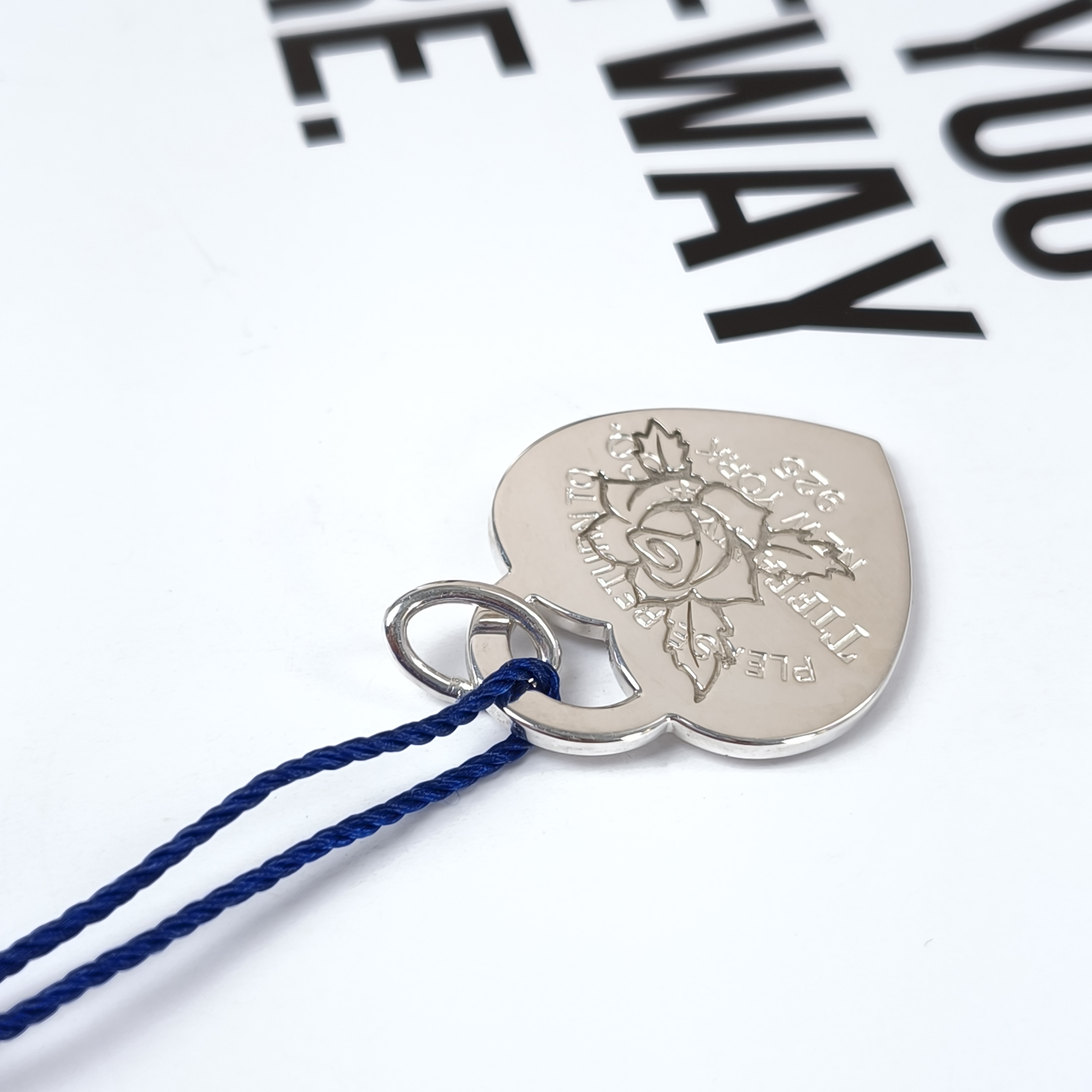 Tiffany&Co. Necklace Return to Tiffany™ Silver Pendant925 One Size 3.1cm One Size — cover view 5 of 8
