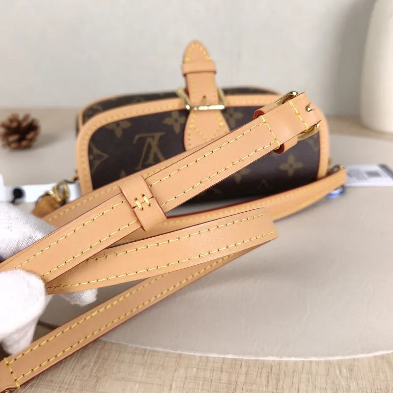 Louis Vuitton Crossbody Bag Diane Baguette Bag Monogram PVC nano 19 × 6 × 10.5 cm — detail view 11 of 12