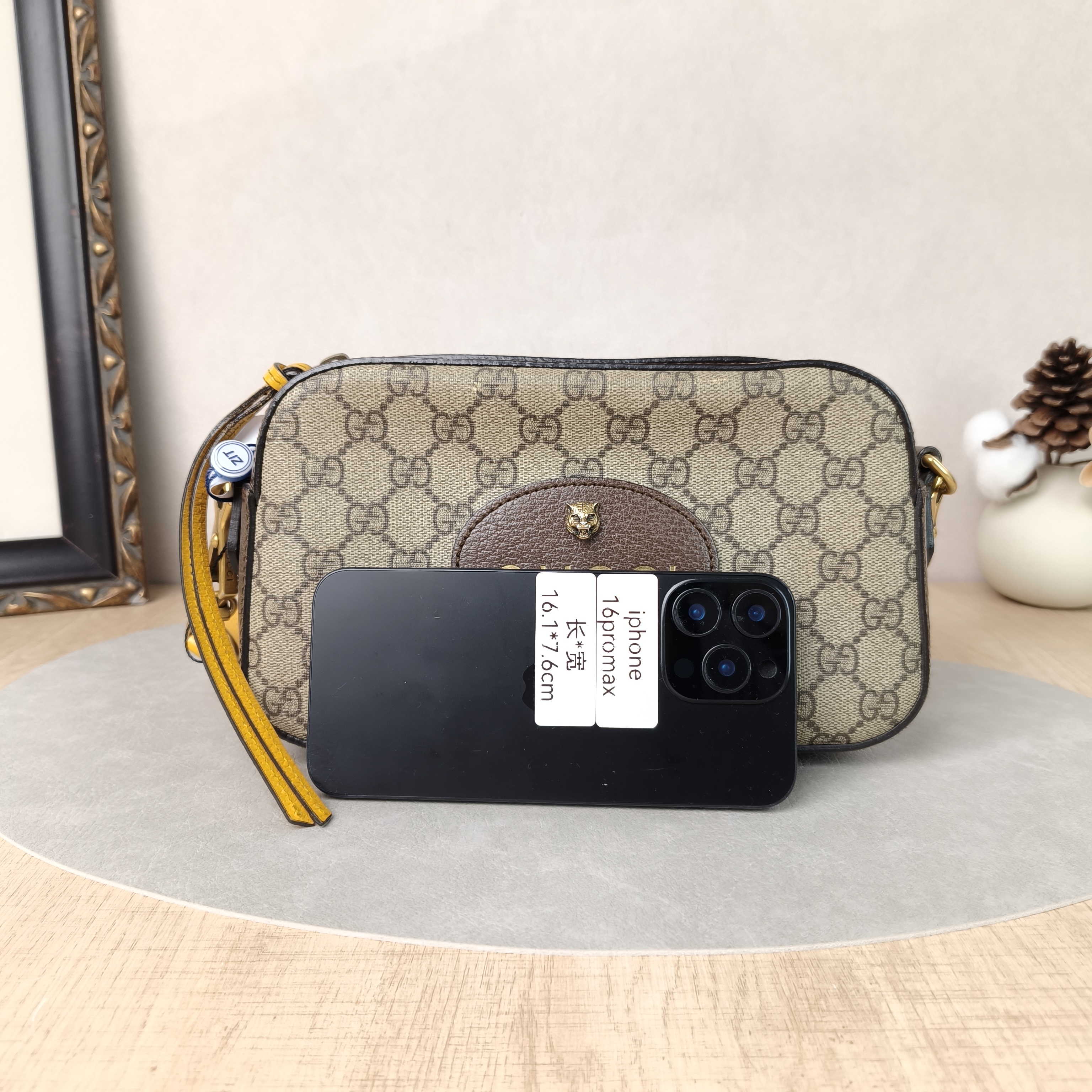 GUCCI Crossbody Bag Neo Vintage Camera Bag Monogram PVC Medium24 × 7 × 14.5 cm — cover view 2 of 5