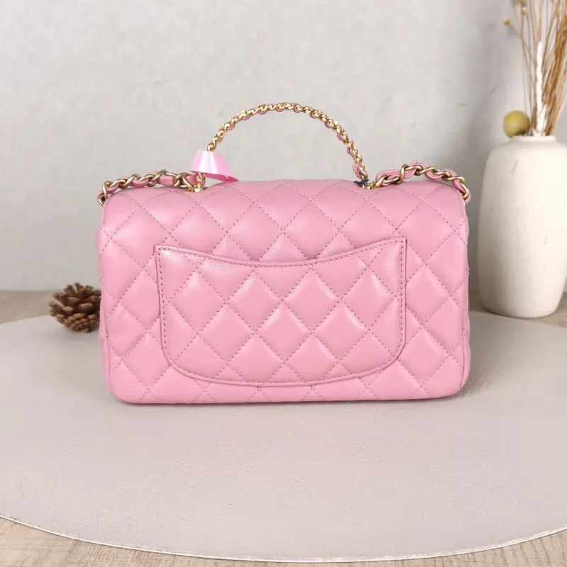 Chanel Crossbody Bag mini Lambskin mini21 × 6 × 12 cm — cover view 4 of 5