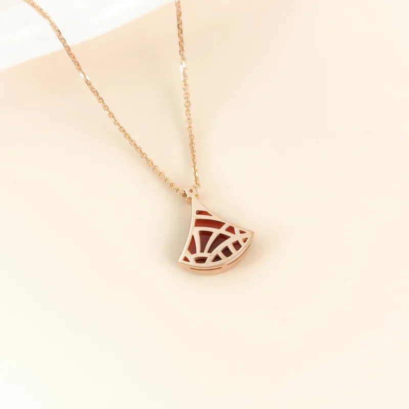 Bvlgari Necklace DIVAS’ DREAM Collection Diamond18KR ose Gold Small44cm — cover view 6 of 8