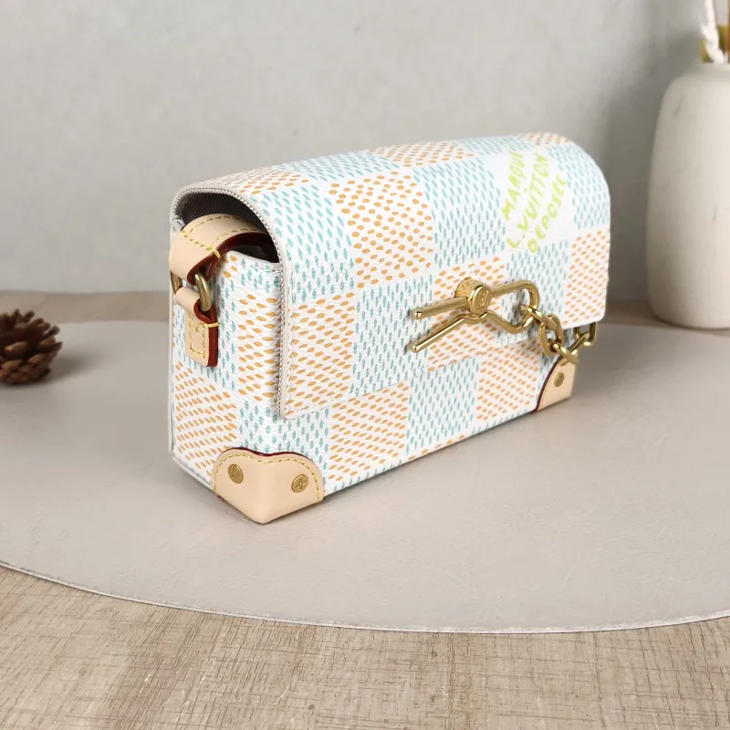 Louis Vuitton Crossbody Bag Steamer Box Blue · PV Cmini18 × 6.5 × 11 cm — cover view 3 of 5