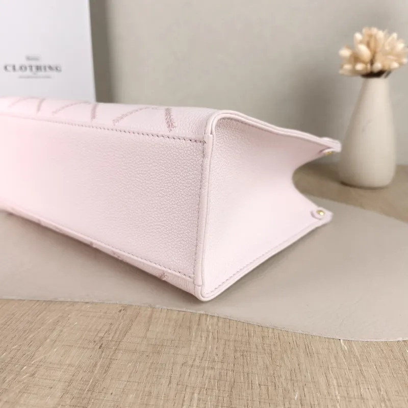 Louis Vuitton Shoulder Bag Onthego Pink Calfskin Small 25 × 11.5 × 19 cm — detail view 11 of 11