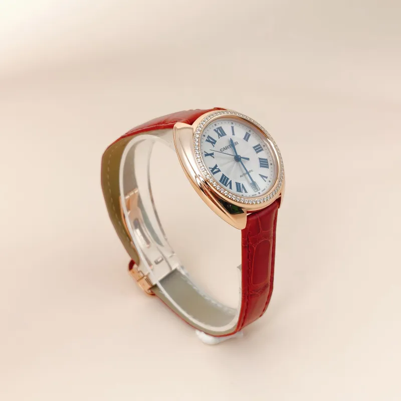CARTIER Watch Collection Watch Silver 18k One Size 18k 35 — cover view 9 of 10