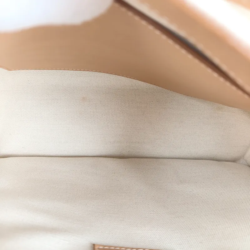 SAINT LAURENT Crossbody Bag Niki D Beige Brown Canvas Medium 28 × 8.5 × 20 cm — detail view 3 of 15