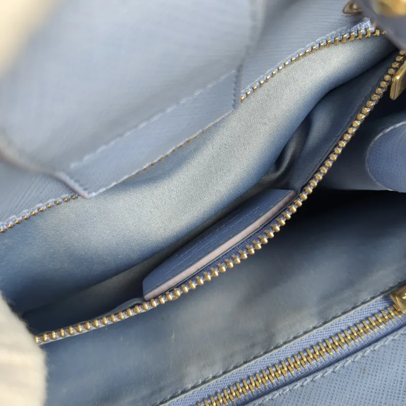 FERRAGAMO Shoulder Bag Tote Bag Blue Calfskin One Size20 × 14 × 20 cm — detail view 5 of 14