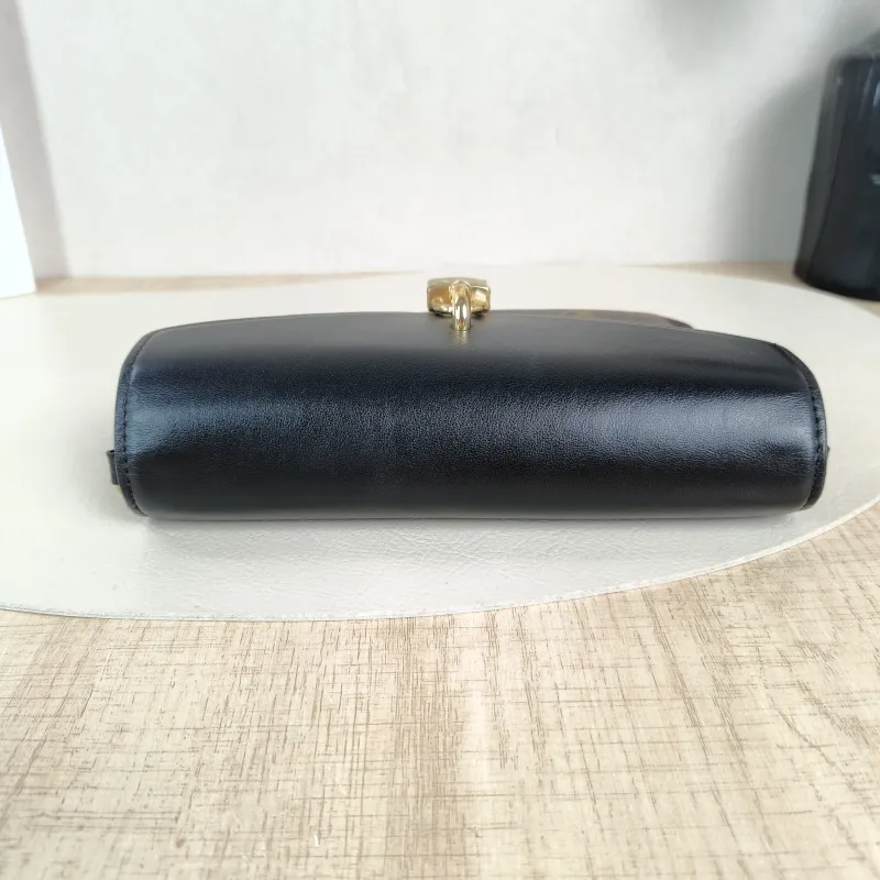 Louis Vuitton Shoulder Bag PADLOCK ON STRAP Black PVC Mini 19 × 3 × 11 cm — detail view 3 of 11