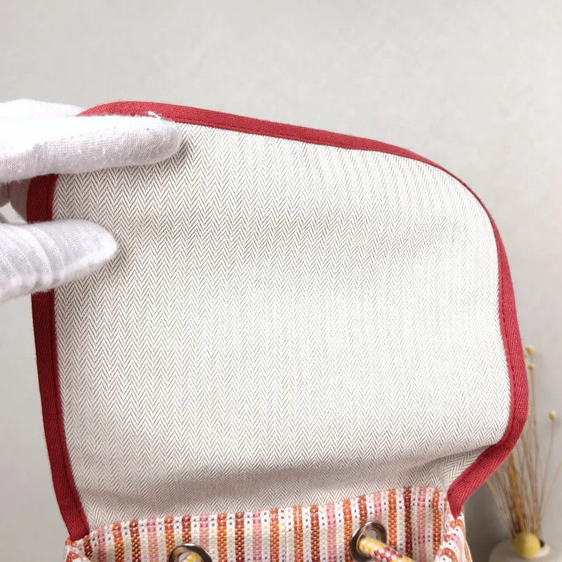 Hermès Backpack Backpack Colorblock Canvas One Size 24 × 15 × 31 cm — detail view 2 of 9