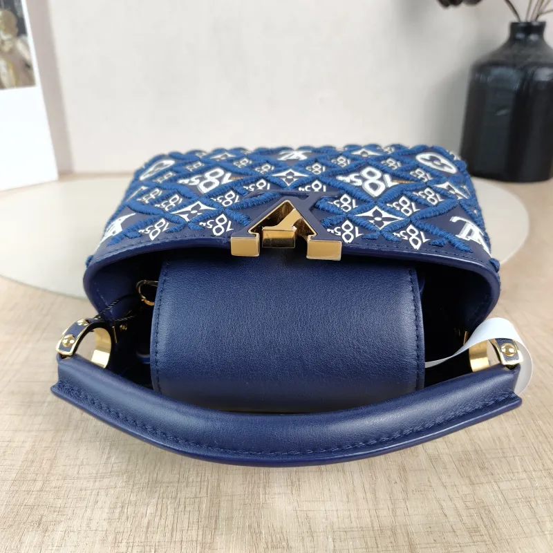 Louis Vuitton Crossbody Bag Capucines 1854 Calfskin Embroidered Mini 21 × 8 × 14 cm — detail view 2 of 12