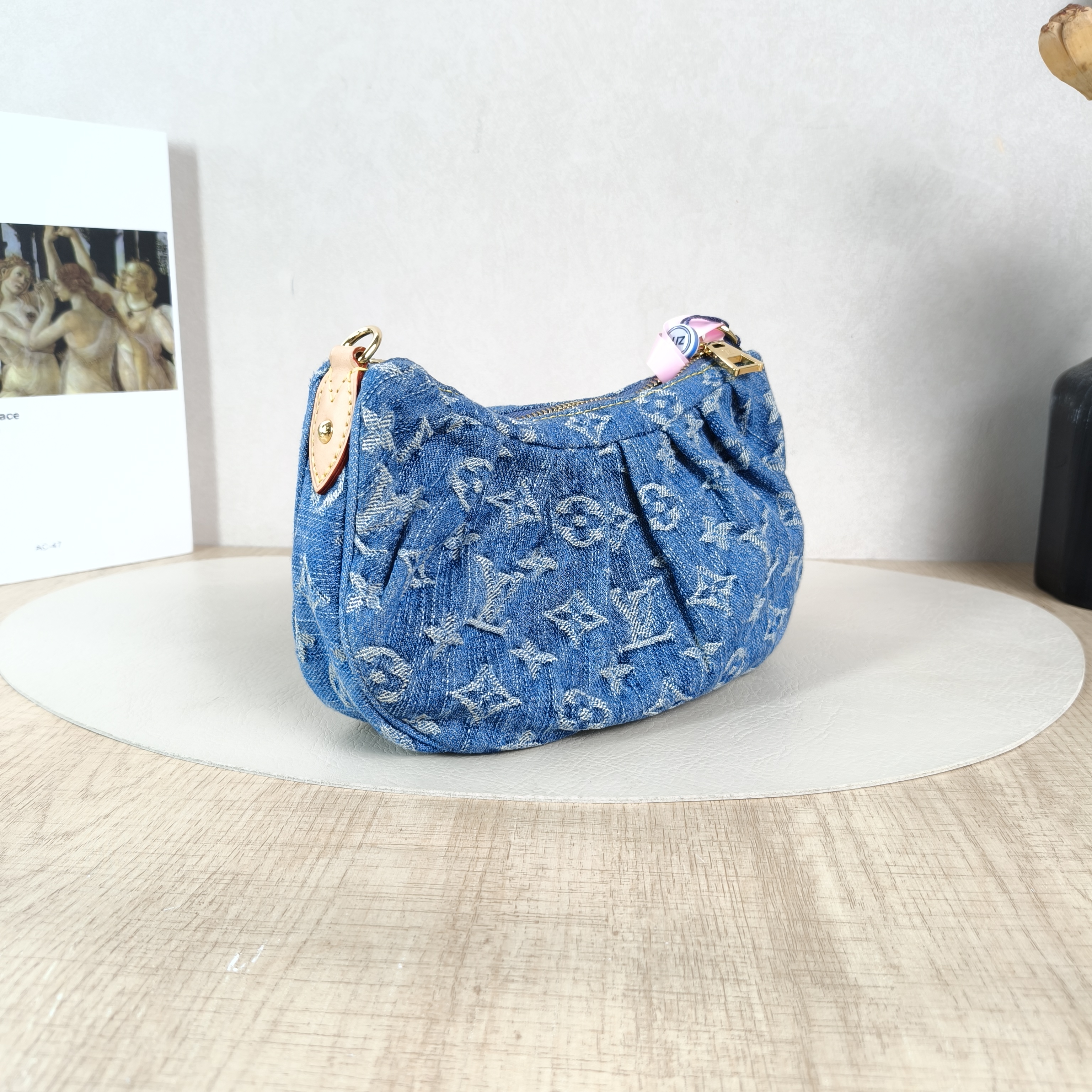 Louis Vuitton Shoulder Bag Pochette Valley Blue One Size21 × 7 × 15 cm — cover view 2 of 5