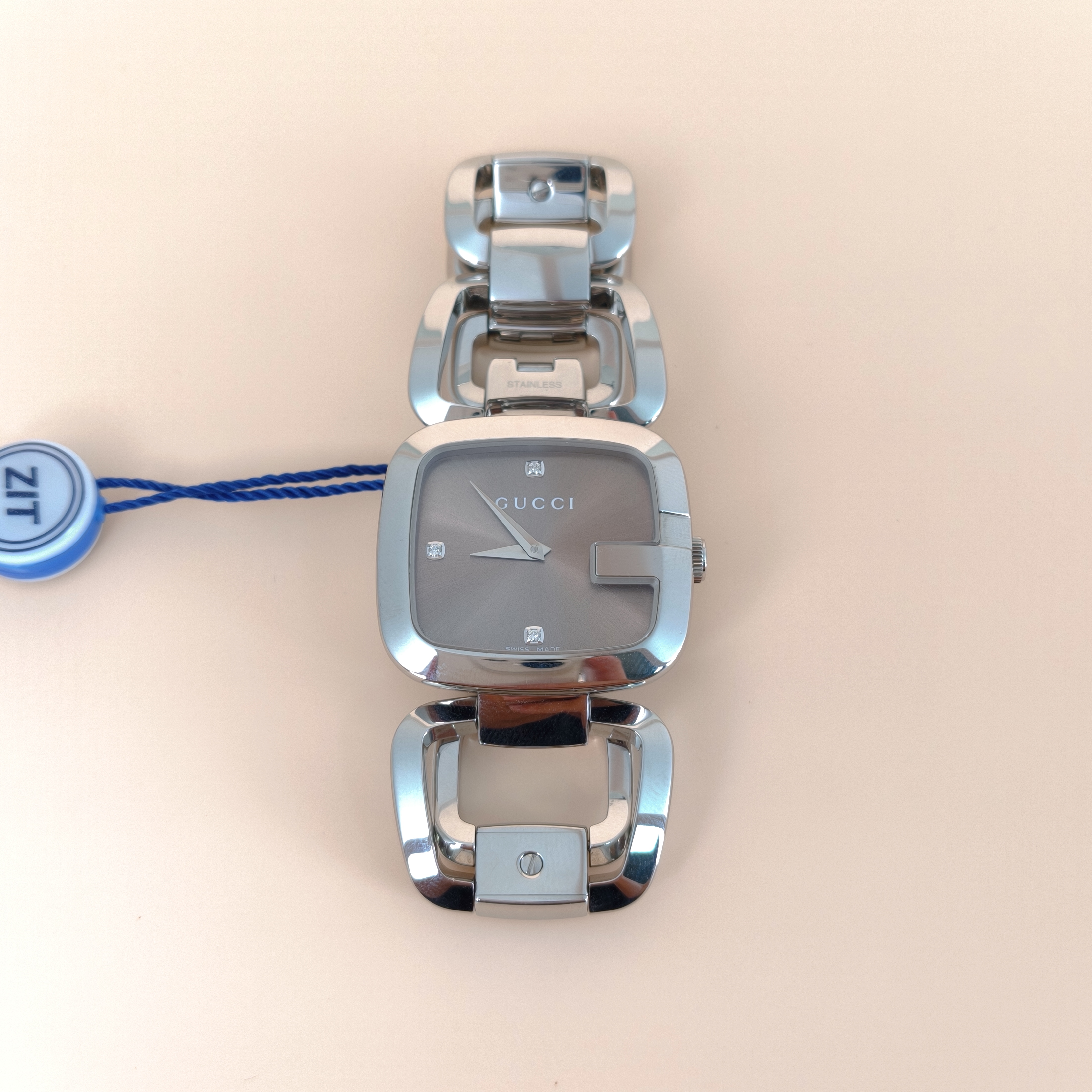 GUCCI Watch Watch Grey One Size32*30mm