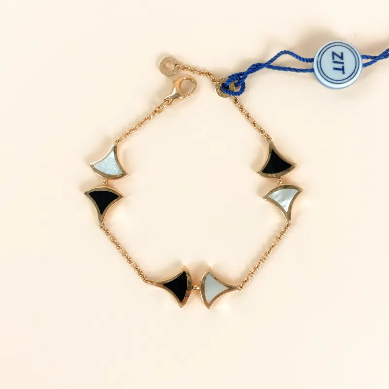 Bvlgari Bracelet DIVAS’ DREAM Collection Bracelet · Pearl 18KR ose Gold One Size ML 20cm