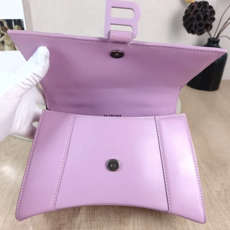 BALENCIAGA Crossbody Bag Hourglass Hourglass Bag Calfskin Small 23 × 10 × 14 cm — detail view 6 of 14