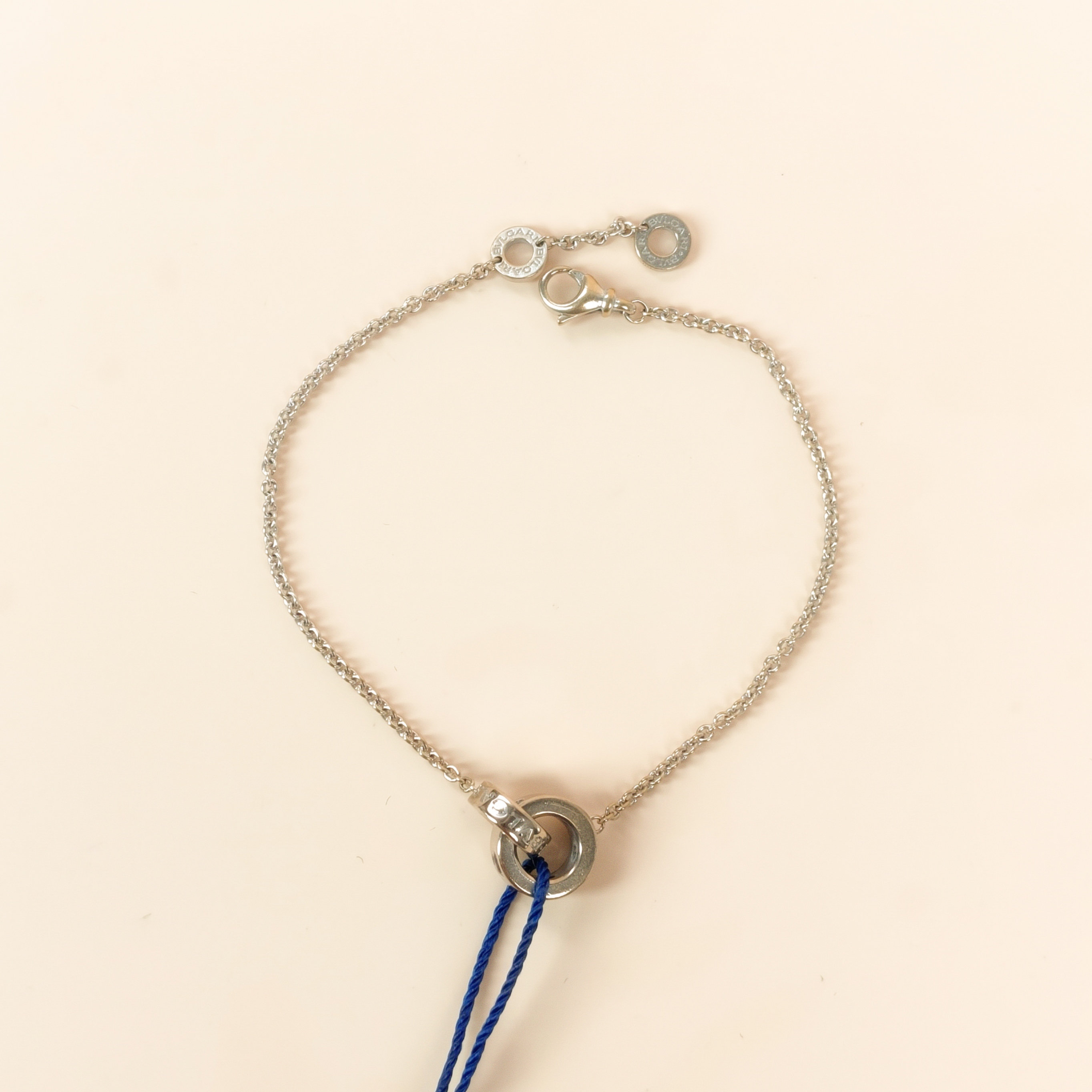 Bvlgari Bracelet Collection Bracelet · 18KW hite Gold One Size20cm