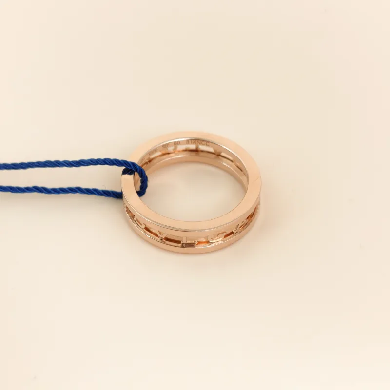 Bvlgari Ring B.ZERO1Collection Rose Gold Rose Gold 18KR ose Gold One Size60 — cover view 3 of 8