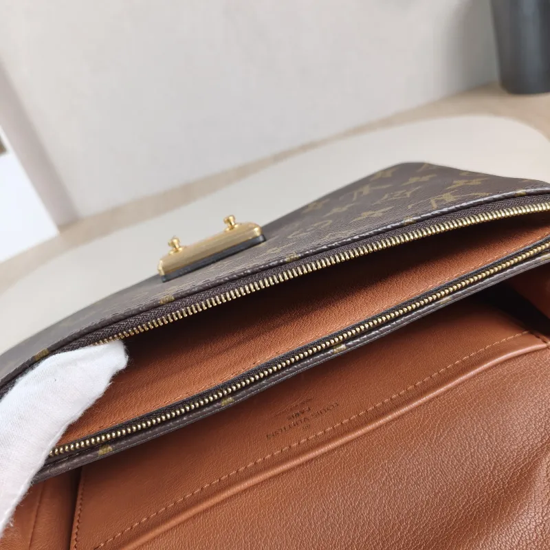 Louis Vuitton Crossbody Bag Marceau Chain Bag Caramel PVC · Calfskin One Size 24.5 × 6.5 × 15 cm — detail view 6 of 13